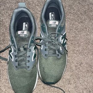 New Balance Olive Athletic Shoes